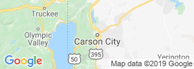 Carson City map
